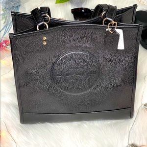 COACH Dempsey Tote Leather Purse Handbag